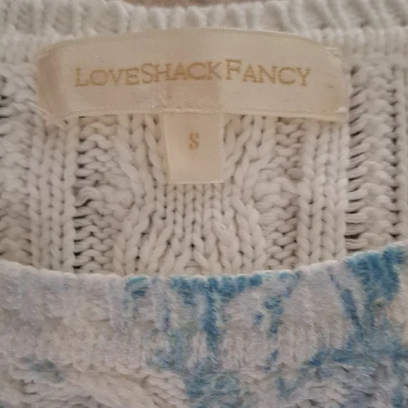 LoveShackFancy Fantasia Knit Sweater - Picture 2 of 16